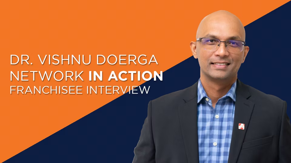 Dr. Vishnu Doerga Franchisee Testimonial